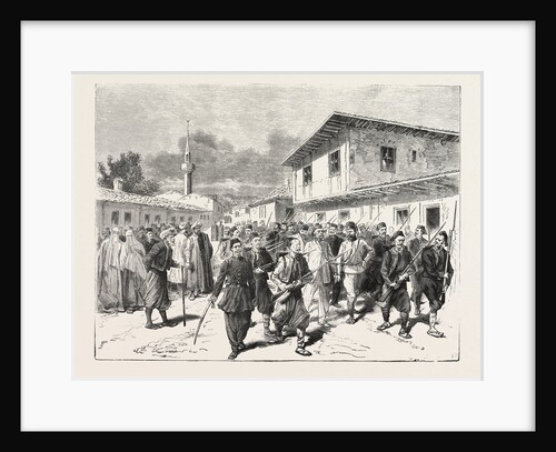 The War: A Party of Insurgents Being Conducted to Prison by the Turks by Anonymous