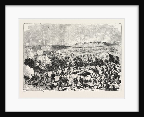 The War, Attack on the Redoubt of Schumatoraz by the Turkish Imperial Guard by Anonymous