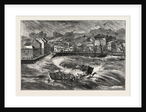 The Fatal Ferry-Boat Accident in Youghal Harbour, County Cork, Ireland by Anonymous