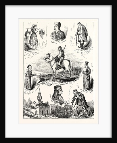 The Turko-Servian War; Pen-and-Ink Sketches, Turkey, Serbia by Anonymous