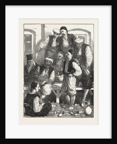 Turkish Prisoners in the Fortress, Belgrade, Serbia by Anonymous