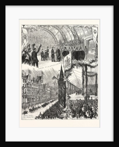 Visit of the Prince and Princess of Wales to Glasgow by Anonymous