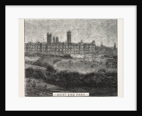Sketches During the Prince and Princess of Wales's Recent Visit to Glasgow, West End Park by Anonymous