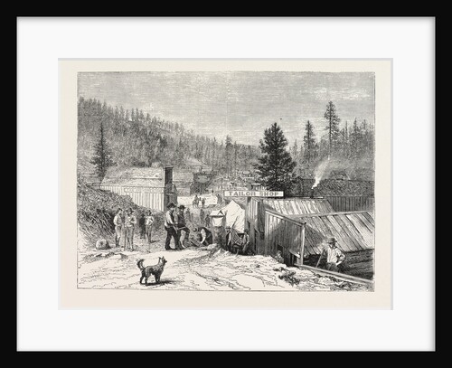 Deadwood City, Black Hills, the Sioux War, United States by Anonymous
