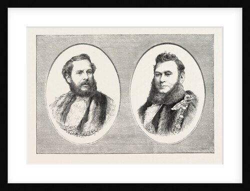Mr. Sheriff East and Mr. Alderman and Sheriff Hadley, the Sheriffs on London and Middlesex by Anonymous