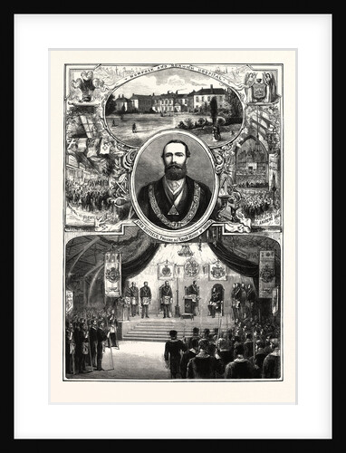 The Prince and Princess of Wales at Norwich by Anonymous