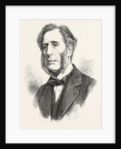 The Late Mr. Edward Horsman, M.P., 1807 – 30 November 1876, Was a British Politician by Anonymous