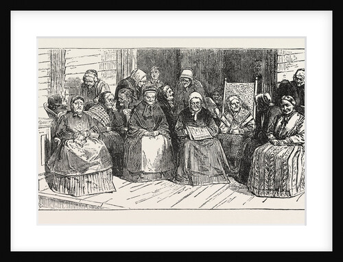 An after-Tea Chat at the Isabella Home, Long Island, United States by Anonymous