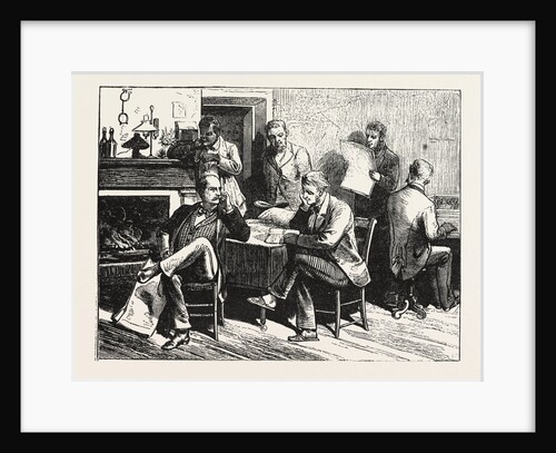 The Presidential Election: The State Canvassers in the Jail at Columbia, United States by Anonymous