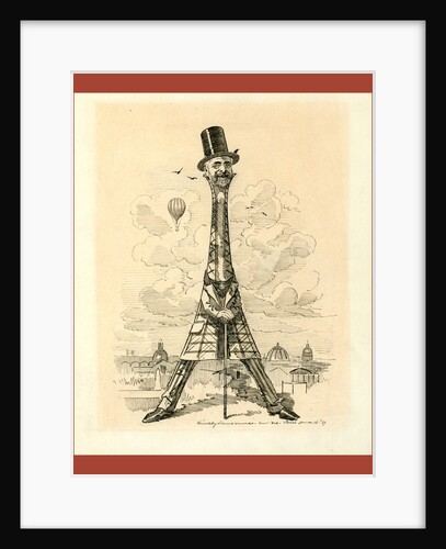 M. Eiffel, Our Artist's Latest Tour De Force, June 29, 1889 by Anonymous