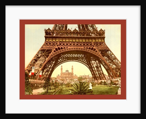 Eiffel Tower and the Trocadero, Exposition Universal, 1900, Paris, France, Between Ca. 1890 and Ca. 1900 by Anonymous