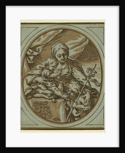 The Virgin, Child, and St. John the Baptist by Anonymous