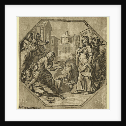 Ritual in Honor of Psyche. 1602 by Anonymous