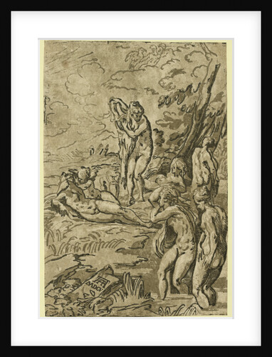 Nymphs Bathing by Anonymous