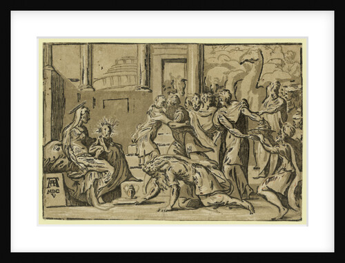 The Adoration of the Magi by Anonymous