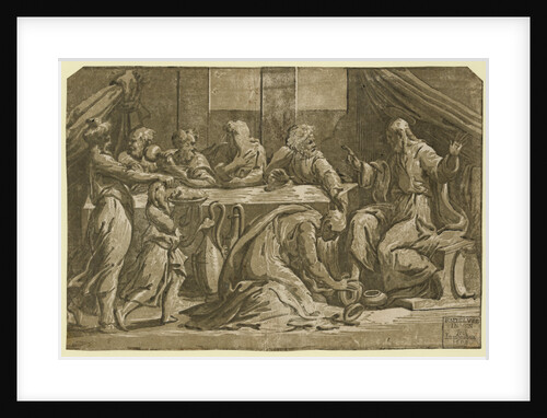 Christ at the Table of Simon the Pharisee by Anonymous