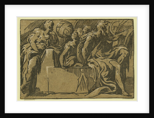 The Philosopher Diogenes and the Allegory of Astronomy by Anonymous