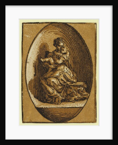 The Virgin in an Oval, Between Ca. 1520 and 1700 by Anonymous