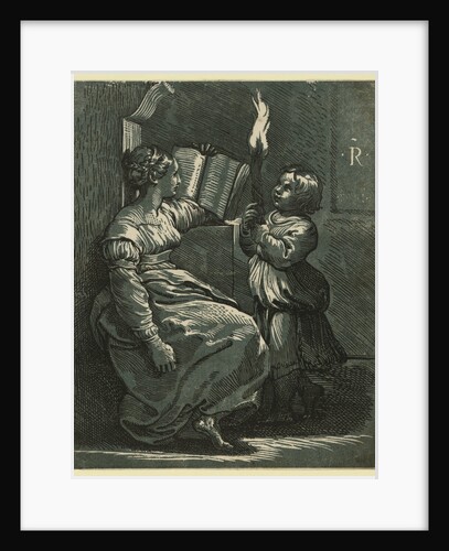 Sibyl Reading a Book by Anonymous