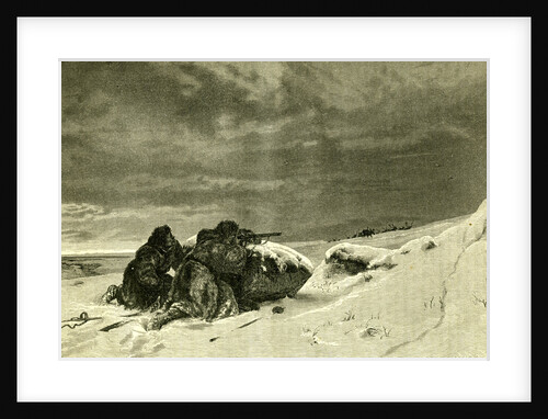 Reindeer Hunt 1891 by Anonymous