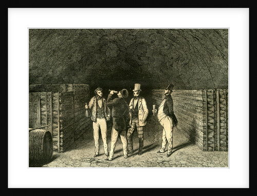 Caves France 19th Century by Anonymous