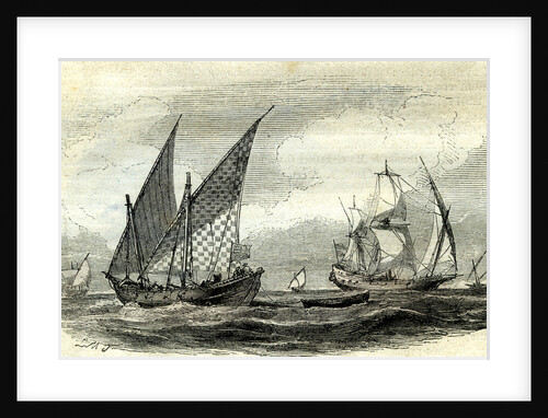 Mediterranean Ships 17th Century UK by Anonymous