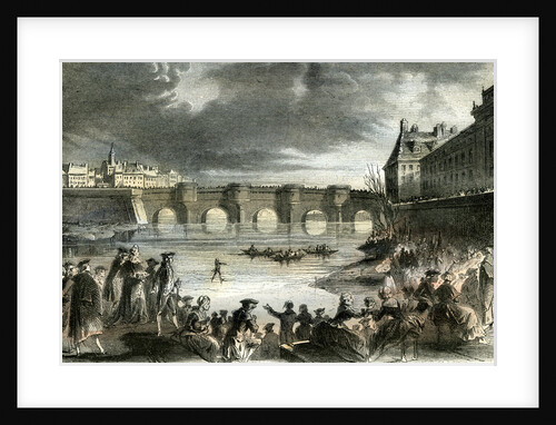 Seine Paris France 1785 by Anonymous