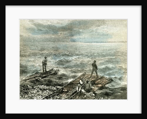 Fishing Canada 1873 by Anonymous