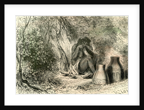 Conibo Woman 1869 Peru by Anonymous