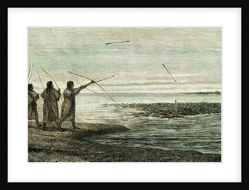 Turtles Hunt 1869 Peru by Anonymous