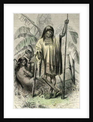 Conibos Indians 1869 Peru by Anonymous
