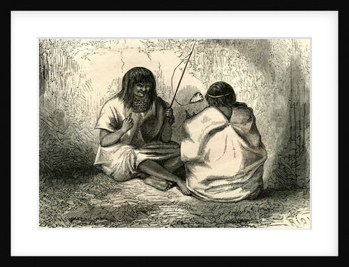 Cup and Ball Game 1869 Peru by Anonymous