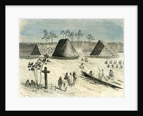 Conibos in Santa-Rita 1869 Peru by Anonymous