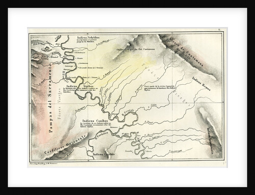 Map 1869 Peru by Anonymous
