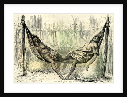 Chontaquiros Couple 1869 Peru by Anonymous
