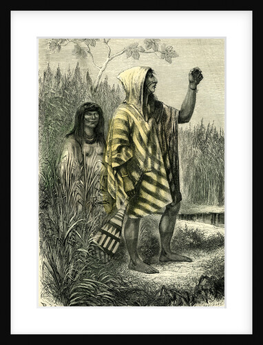 Chontaquiros Indians 1869 Peru by Anonymous