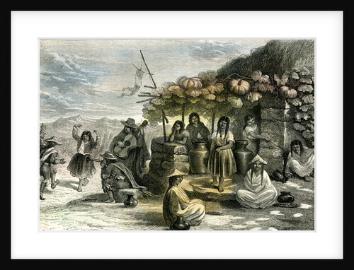 De Sachaca a Yanahuara Cabaret 1869 Peru by Anonymous