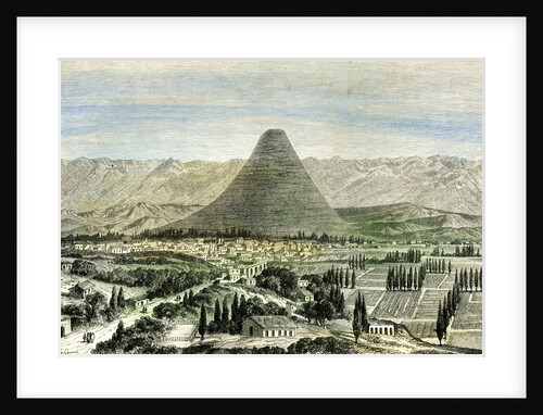 Arequipa Town and Valley 1869 Peru by Anonymous