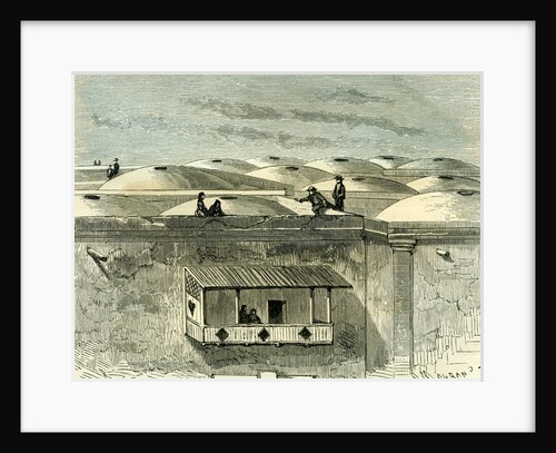 Arequipa Roofes 1869 Peru by Anonymous