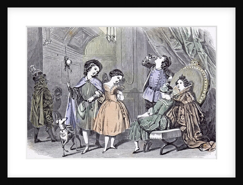 Juvenile Fancy Ball Paris Children 1847 by Anonymous