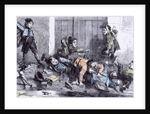 Children in the Winter of 1879 by Anonymous