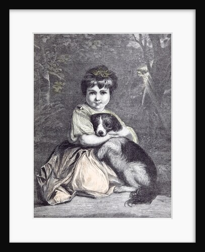 Love Me Love My Dog. 1873 by Anonymous
