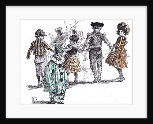 Some Dresses at the Children's Carnival in 1892 by Anonymous