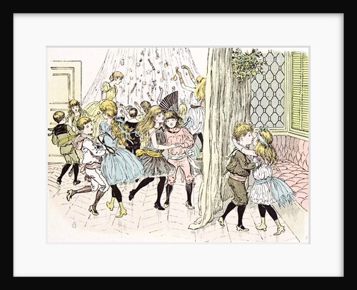 Children's Affection in 1892 by Anonymous