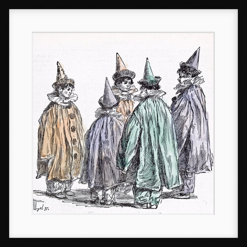 Fancy Dress Ball in 1892 by Anonymous