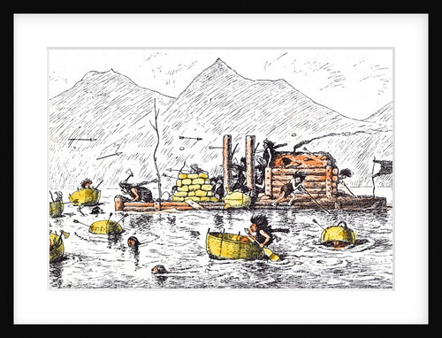 Girl of Rattvik in Sweden in 1862 by Anonymous