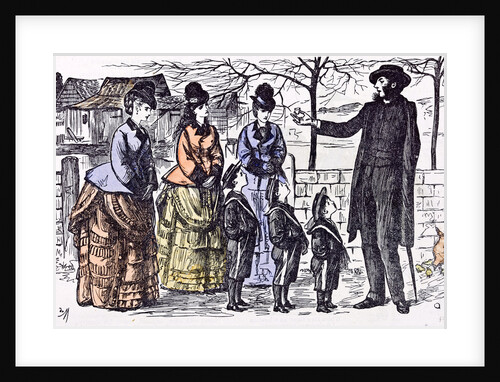 Children and a Broken Egg-Shell 1874 by Anonymous