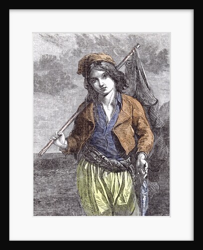 Napolitan Fisher Boy, 1855 by Anonymous
