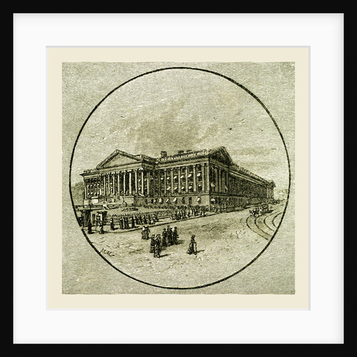 The Treasury at Washington, 1891 by Anonymous