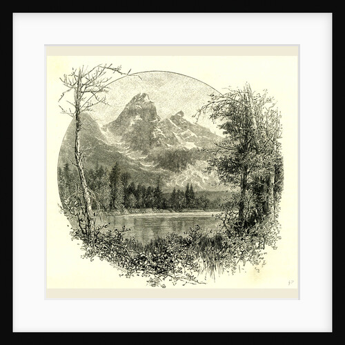 The Tetons, 1891 by Anonymous